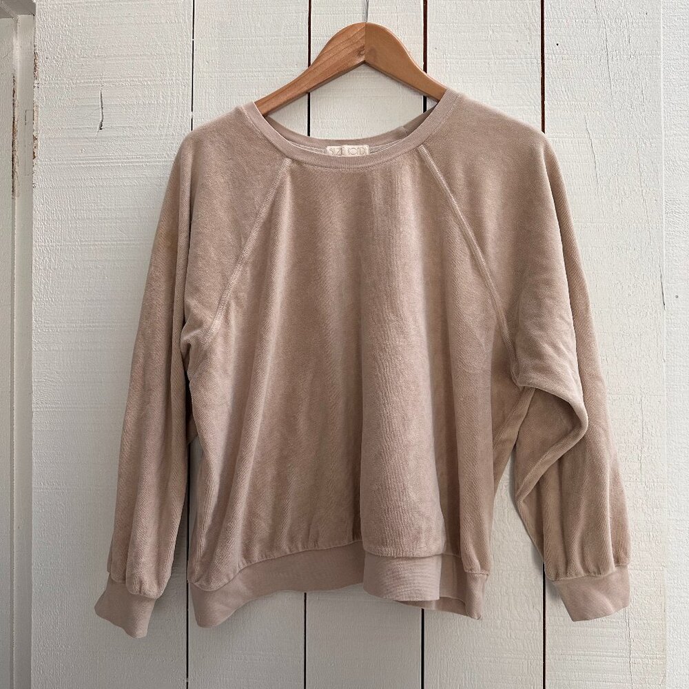 Suzie Kondi Samos Sweatshirt in Velour Dorset